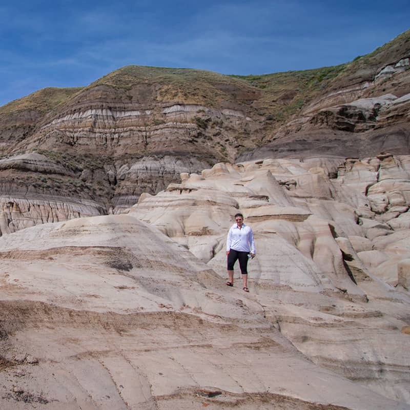 Alberta Sandstone Formations near Drumheller