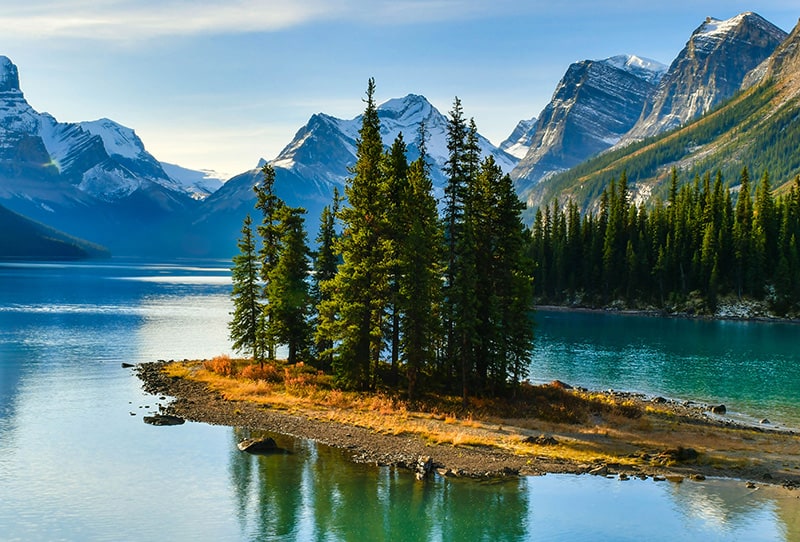 Jasper Spirit Island Maligne Lake