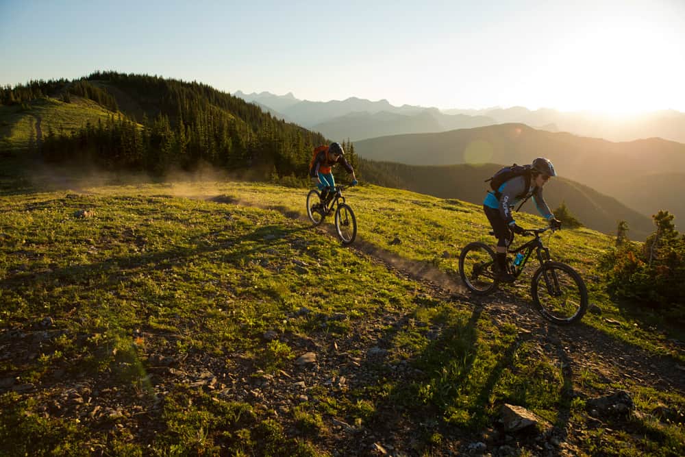 Epic mountain biking near Bragg Creek