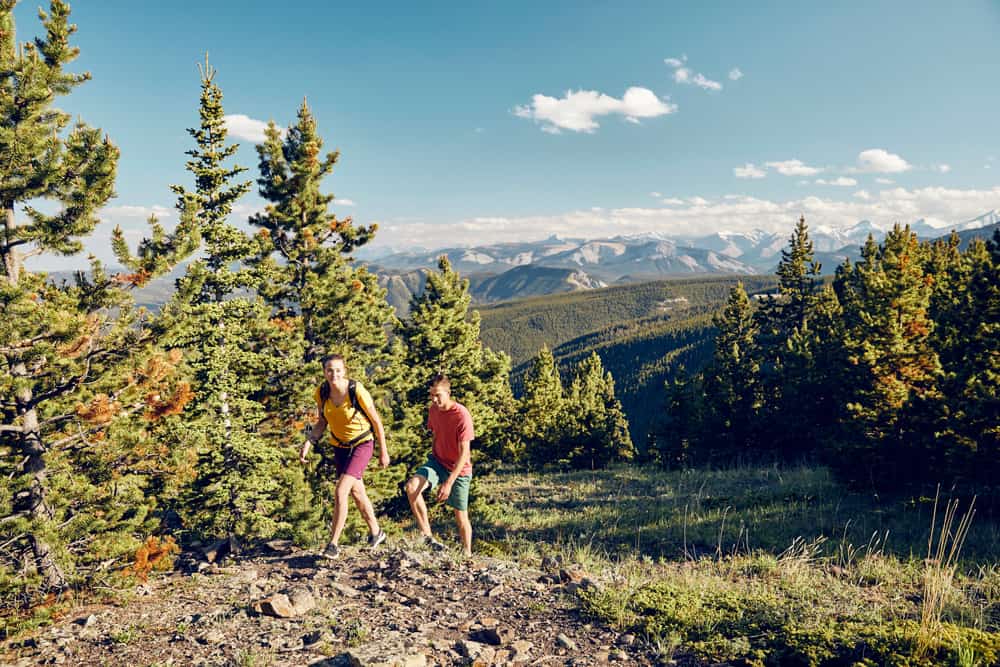 Hiking in Bragg Creek