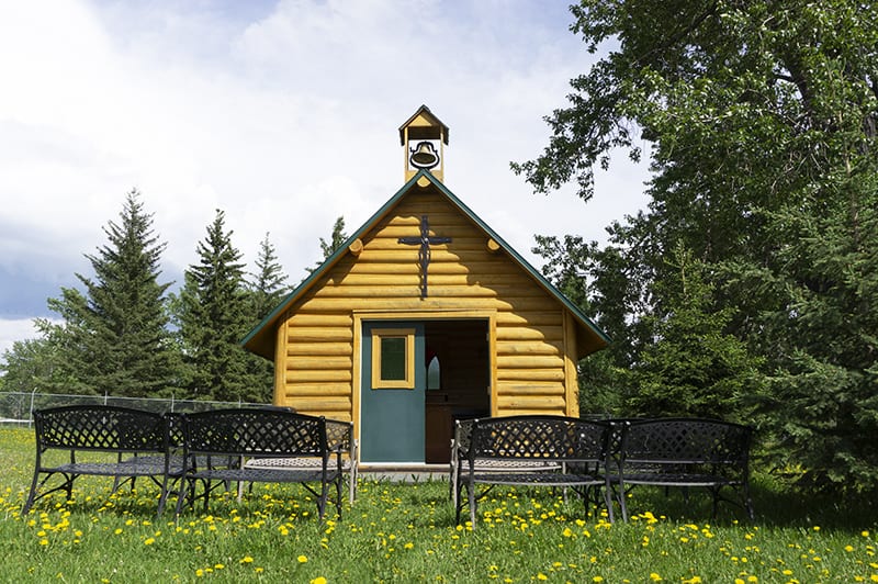 A day trip from Calgary to Sundre - A historic church in Sundre, Alberta