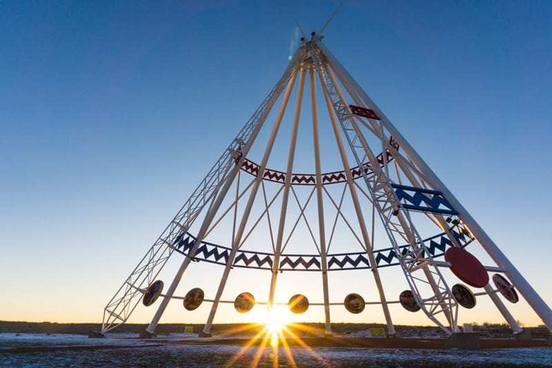 Medicine Hat Teepee