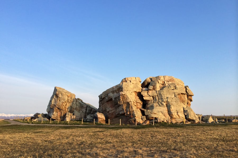 The Okotoks glacial erratic