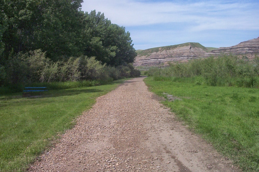 Pinters Campground in Drumheller
