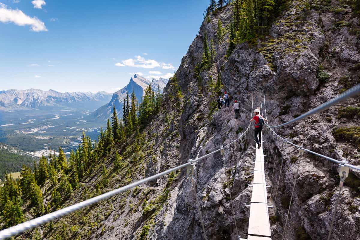 Mt Norquay Via Ferrata