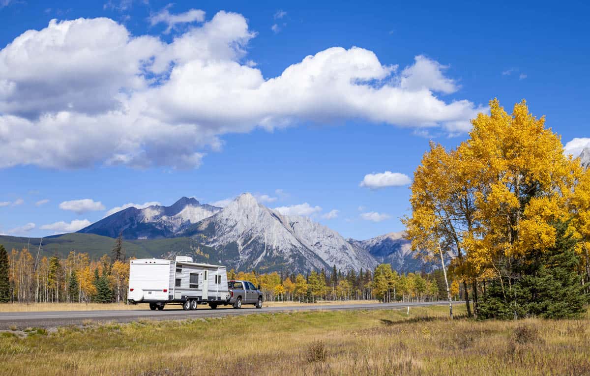 RV in Kananaskis