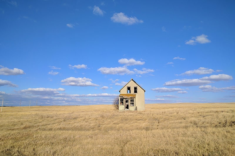 Prairie Scene Hanna Alberta