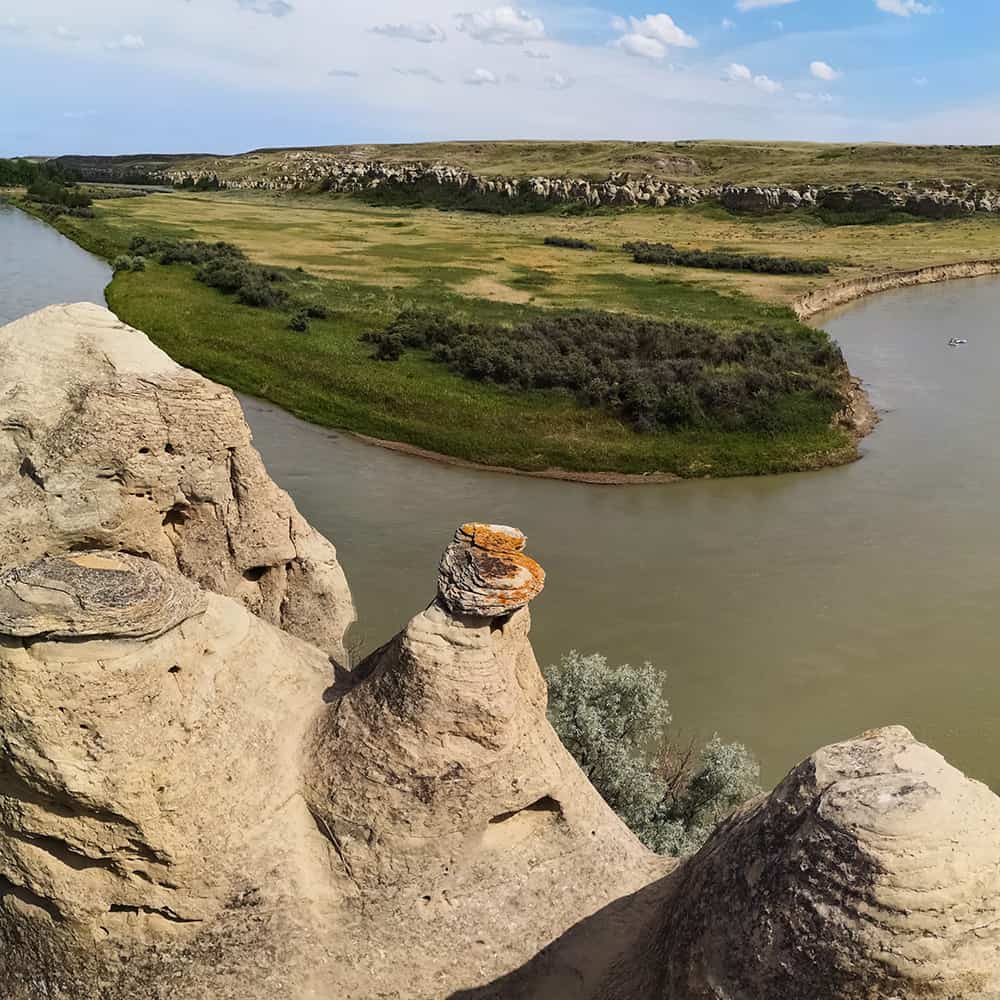 Writing on Stone Provincial Park