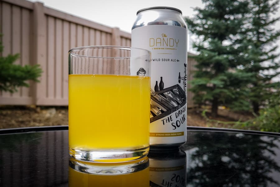 A tall can of The Dandy Sour from The Dandy Brewing Company