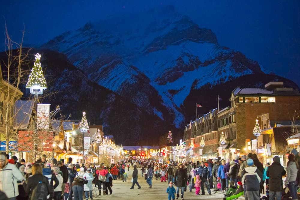 Banff Christmas Lights