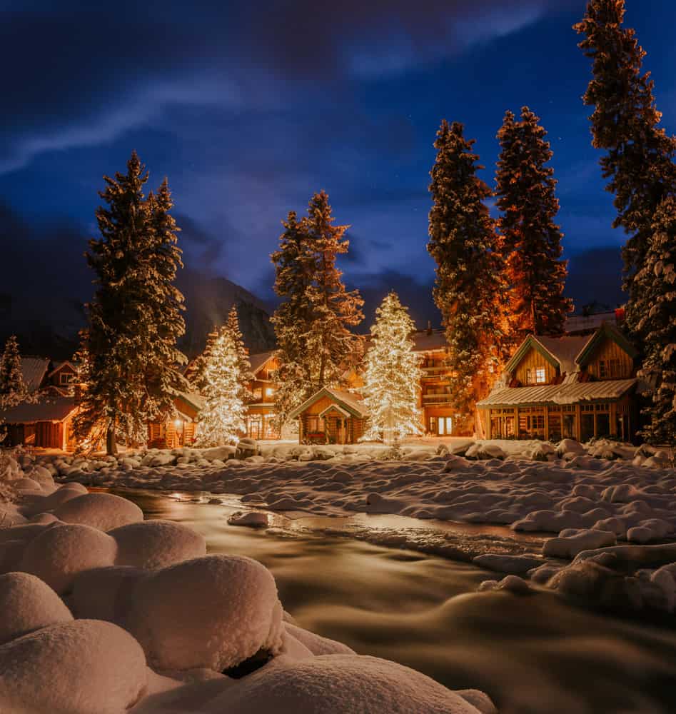 Christmas in Lake Louise