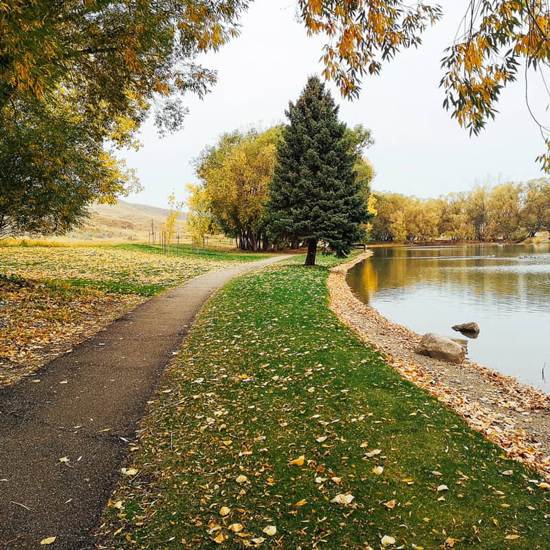 Echo Dale Regional Park outside of Medicine Hat, Alberta