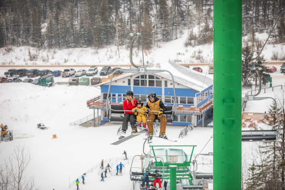  rejtett völgy síterep Dél-Alberta