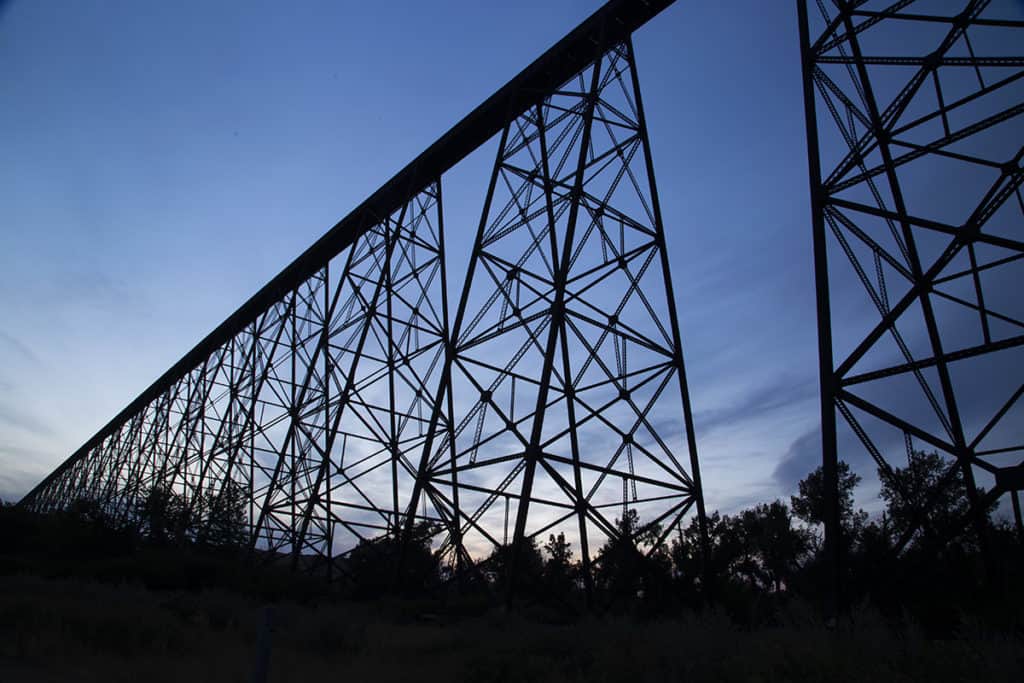 High Level Bridge Lethbridge Alberta