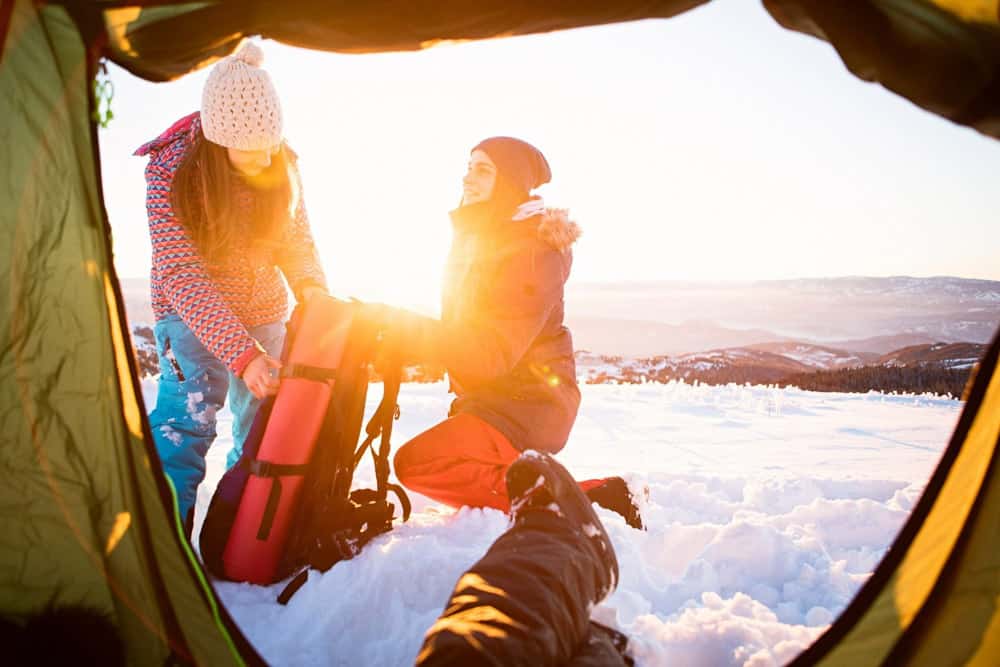 How to Go Winter Camping in Alberta