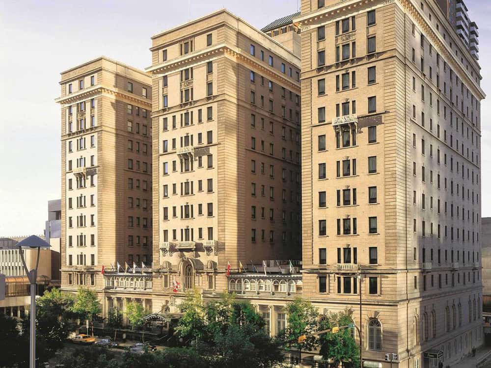 View of the Fairmont Palliser in Calgary