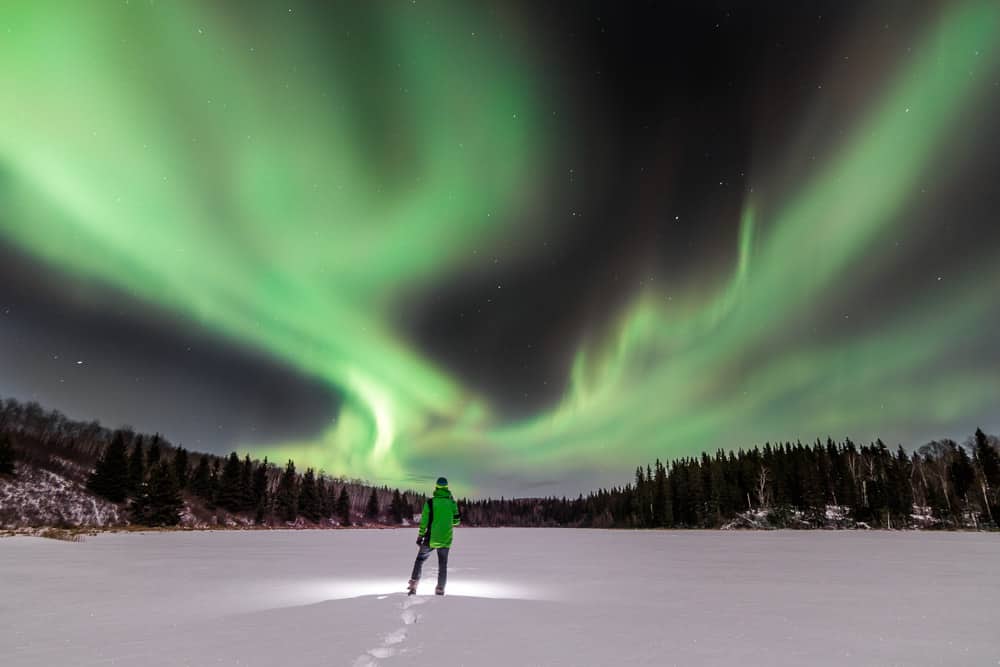 Northern Lights over Cold Lake