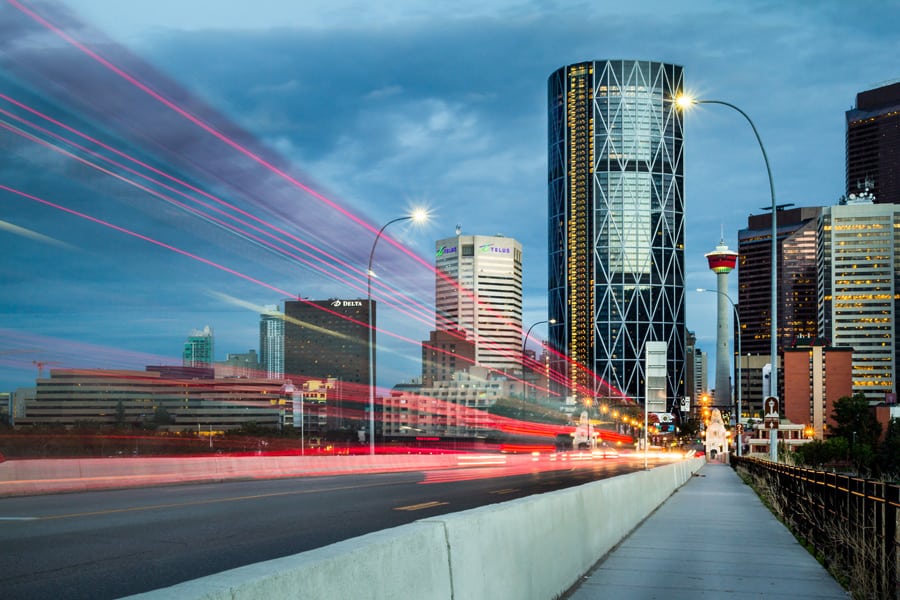 Calgary Központ utcai híd