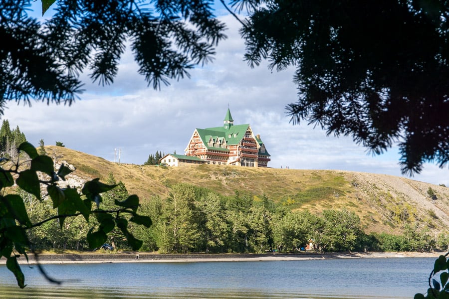 Prince of Wales Hotel in Waterton Lakes National Park