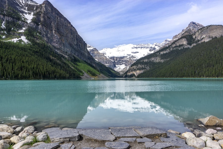 Lake Louise in the morning