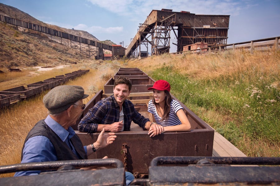 Atlas Coal Mine tours in Drumheller, Albeta