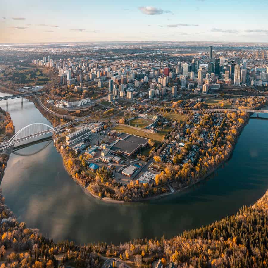 Edmonton Aerial View