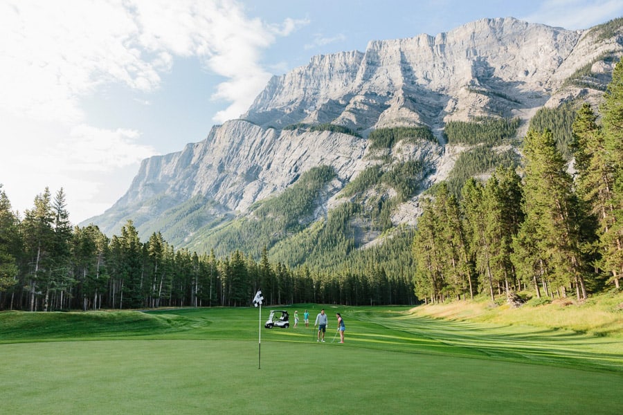 Alberta Golf Courses - Fairmont Banff Springs Golf Course - Banff, AB