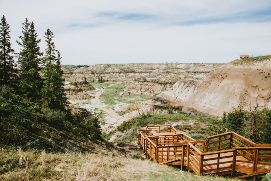 Horseshoe Canyon near Drumheller, Alberta