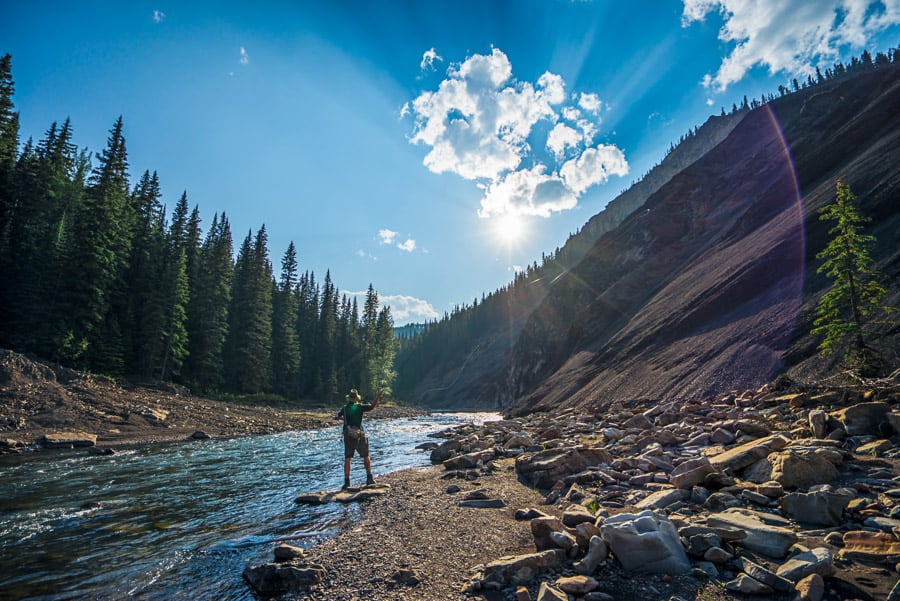 Fly Fishing Ram Falls Provincial Park