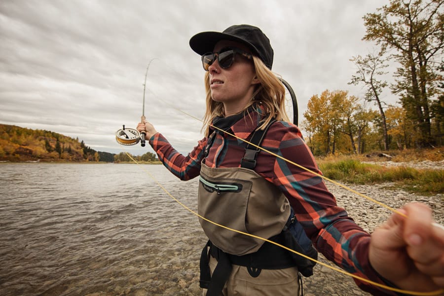 Fly Fishing on Bow River