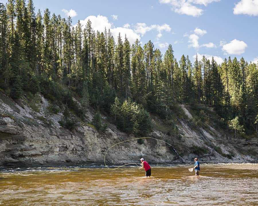 Fly Fishing on the Berland River