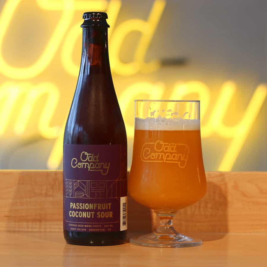 Odd Company Brewing Passionfruit Coconut Sour