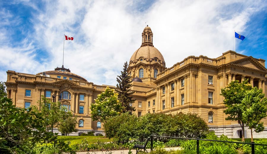 The Alberta Legislature Building