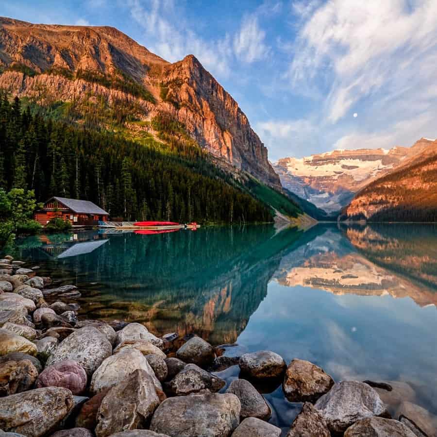 Still reflections at Lake Louise