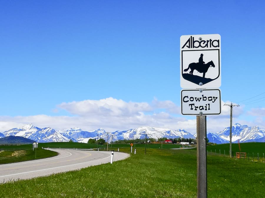 The Cowboy Trail in Southwest Alberta