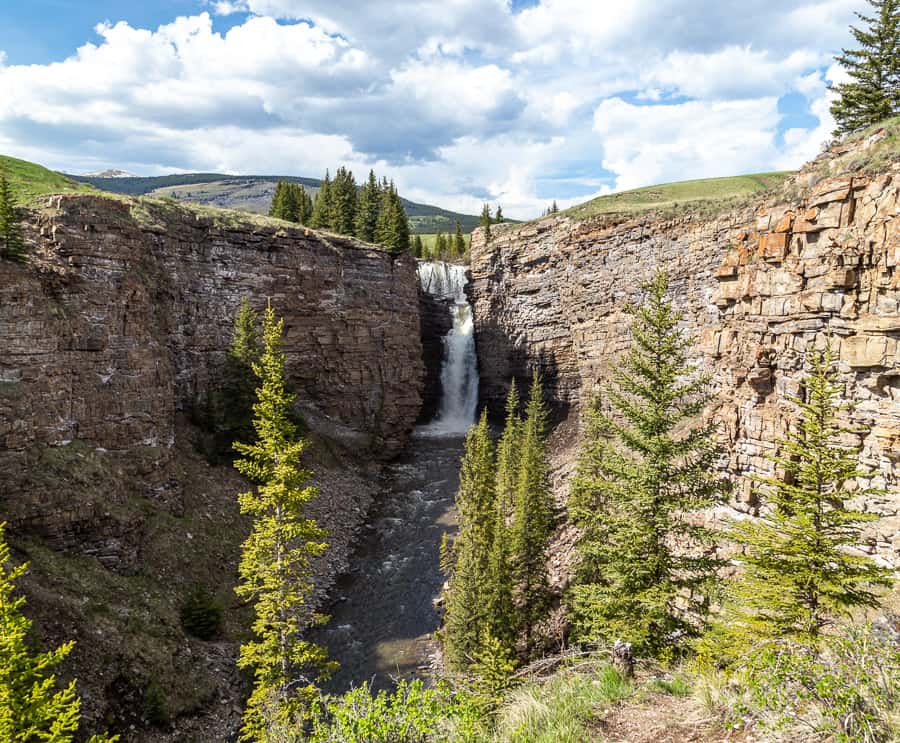 Big Horn Falls near Sundre