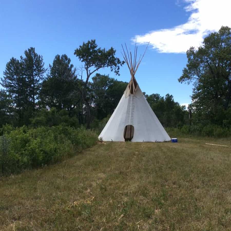 Buffalo Rock Tipi Camp