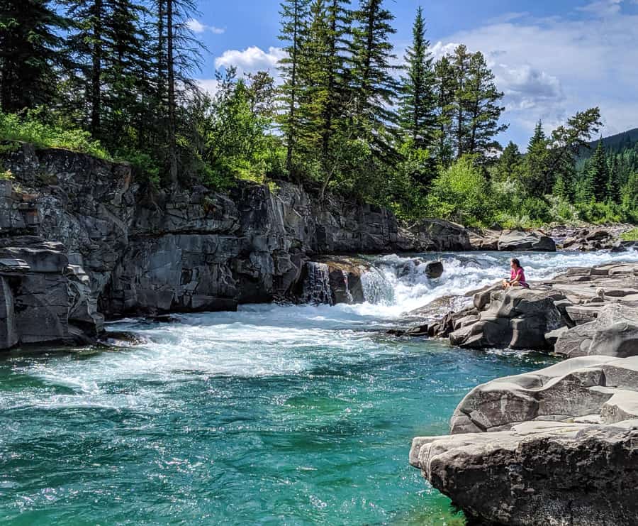 Castle Falls - Castle Provincial Park