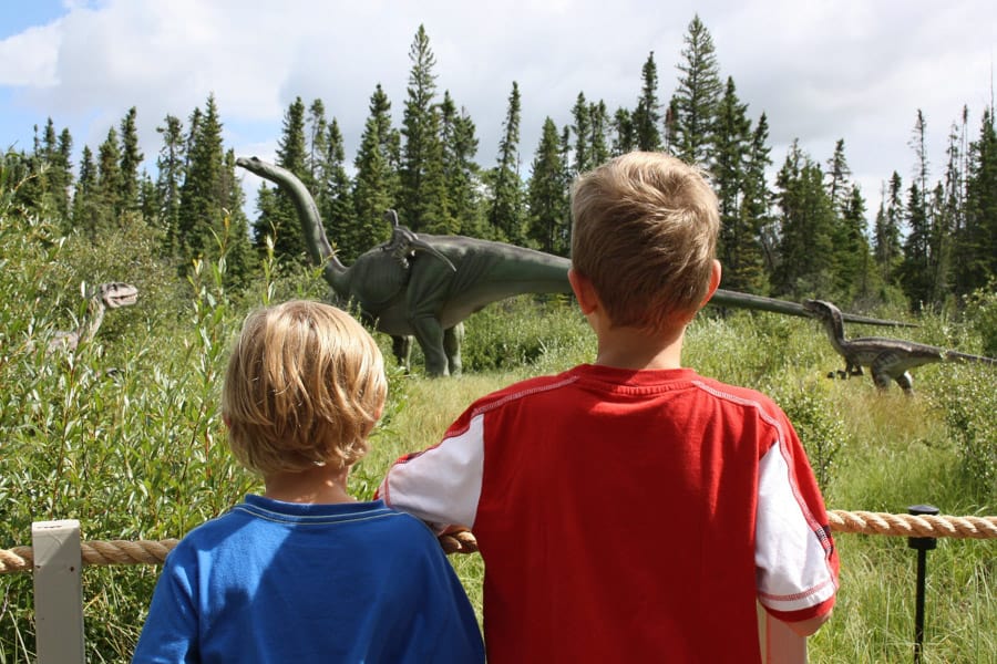 Jurassic Forest in Gibbons, AB