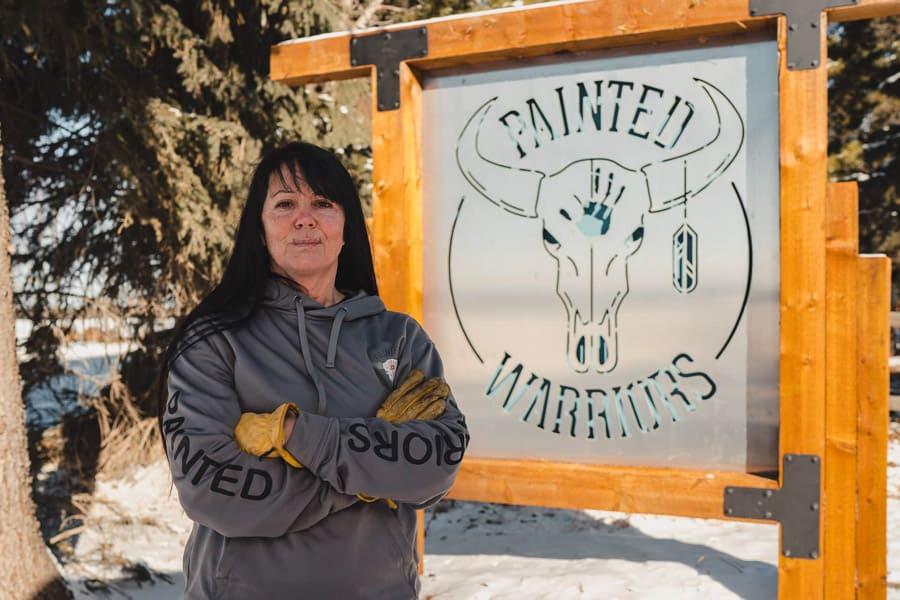 Painted Warriors owner Tracey Klettl - An Indigenous Experience in Alberta