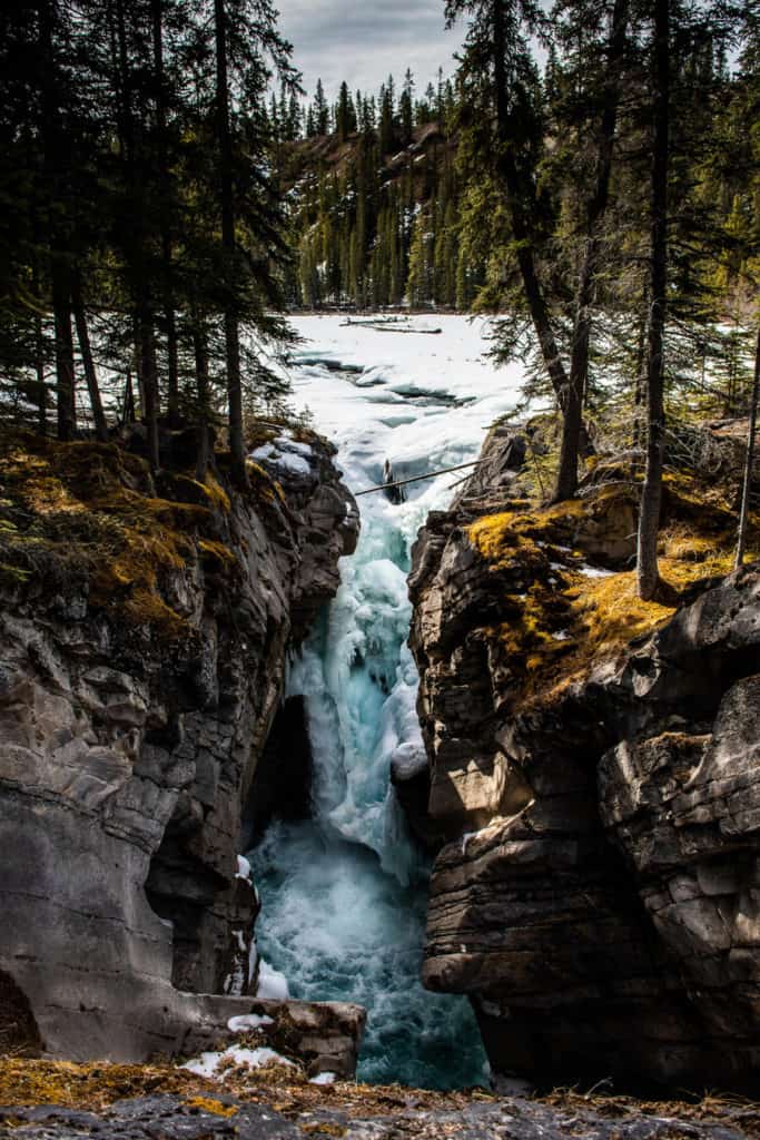 Siffleur Falls in David Thompson Country