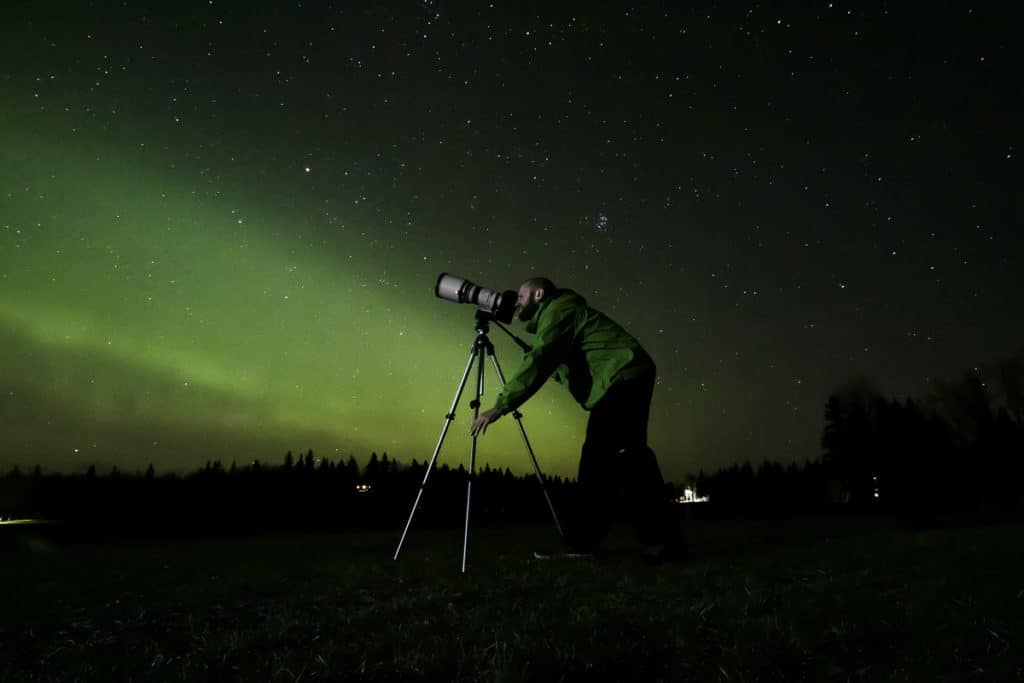 Capturing Northern Lights in Alberta