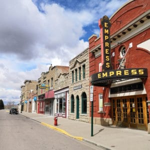 Fort Macleod historic road