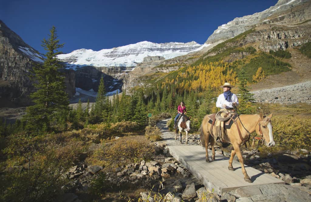 Horseback Riding Lake Louise