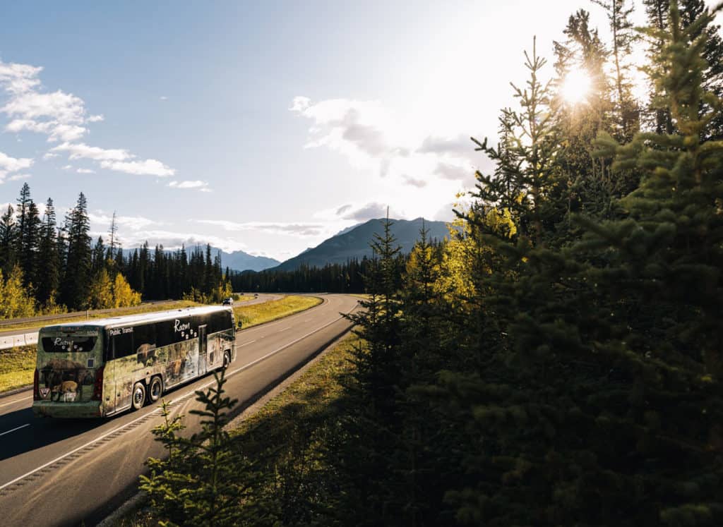 Roam Transit in Banff National Park