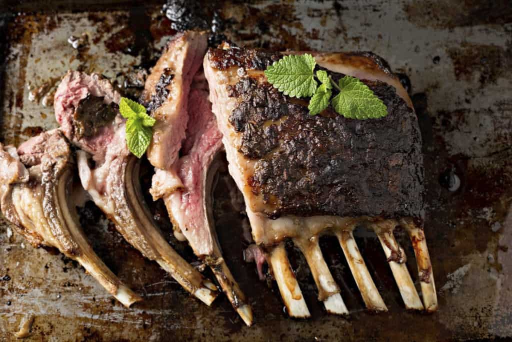 Rack of lamb