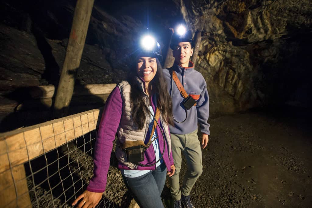 Bellevue Mines Tour in Crowsnest Pass