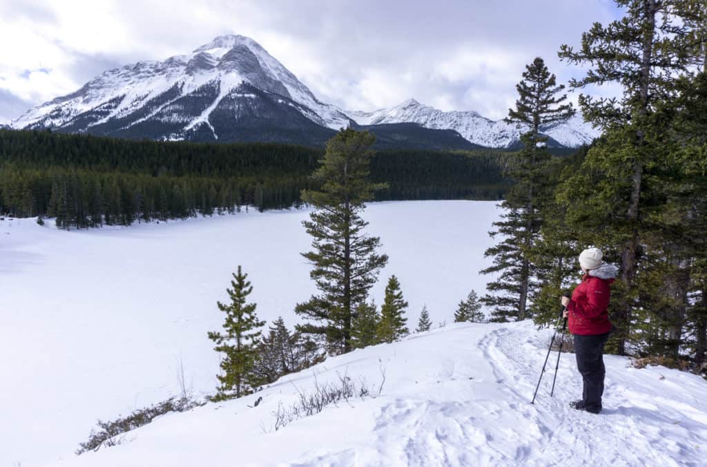 Chinook Lake in Winter