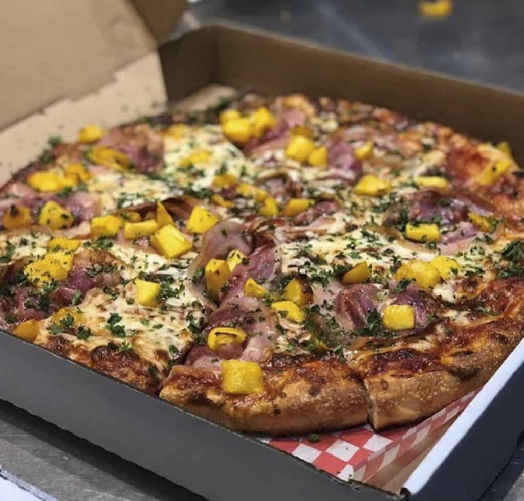 Mango Tango Pizza from Red Rock