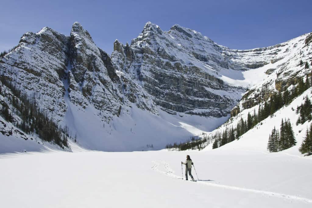 Snowshoeing in Banff National Park